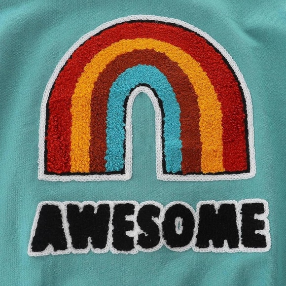 Awesome Toddler Boy Sweatshirt Cotton Pullover Long Sleeve Sweater Shirt NWT - Picture 3 of 8